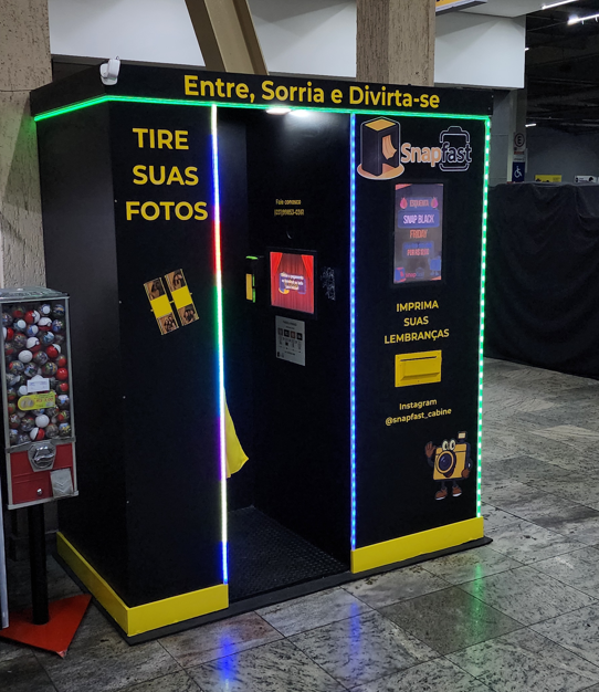 Cabine Snapfast em operação atual